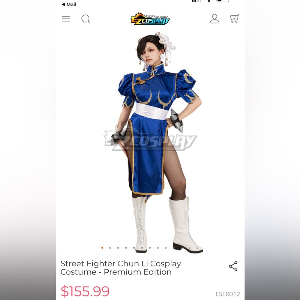 Street Fighter Chun Li Cosplay